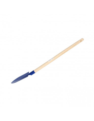 Pala para jardín con mango de madera, para cavar remover la tierra, 69 x 12 x 4 cm
