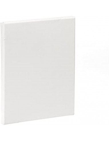 Lienzo blanco para pintar  40 x 50 cm, 100% algodón, válido para todo tipo de pinturas: acrílica, óleo, acuarela, ideal para afi