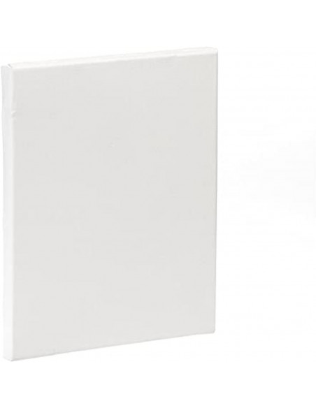 Lienzo blanco para pintar  40 x 50 cm, 100% algodón, válido para todo tipo de pinturas: acrílica, óleo, acuarela, ideal para afi