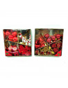 Tradineur - Sets de 14/16 piezas colgantes para árbol navideño - Fabricado en plástico - Decoración para temporada navideña - Ta