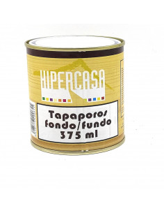 Tapaporos para madera, en bote de 375 ml, para el cuidado y mantenimiento de maderas o muebles. Sellador para maderas incoloro p
