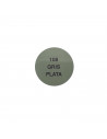 Hipercasa - Bote de pintura esmalte al disolvente gris plata 125 ml, válido para multitud de superficies de interior y exterior,