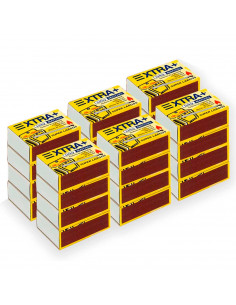 Tradineur - 6 packs de 480 cerillas, fósforos de seguridad super largos para cocinas, barbacoas, chimeneas, estufas (5,5 cm)