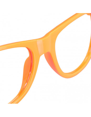 Tradineur - Pack de 4 Gafas de fiesta sin lentes - Fabricado en Plástico - Ideal para eventos de disfraces como Halloween y Carn
