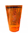 Tradineur - Pack de 3 vasos con diseño de esqueleto - Fabricado en plástico - Ideal para fiestas de Halloween - Ø 9,5 x 14 cm -