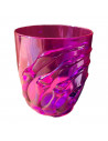 Tradineur - Pack de 3 vasos con diseño de mano esqueleto - Fabricado en plástico - Ideal para fiestas de Halloween - Ø 9 x 10 cm