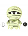 Tradineur - Pack de 4 Globos con forma de Momia - Ideal para decoración para Halloween - 75 x 48 cm