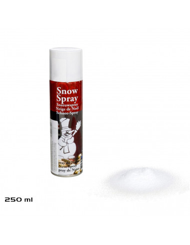 Tradineur - Pack de 2 botes de spray nieve, crear ambiente de invierno navideño, decoración de árboles de Navidad, belén, nacimi