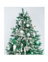 Tradineur - Pack de 2 botes de spray nieve, crear ambiente de invierno navideño, decoración de árboles de Navidad, belén, nacimi