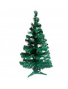 Tradineur - Árbol de Navidad, abeto artificial verde, estructura de plástico y metal revestido, robusto y duradero, fácil montaj