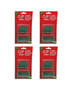 Tradineur - Pack de 600 ganchos para bolas de árbol de Navidad, hierro, 2 tamaños, decoración de fiestas navideñas, celebracione
