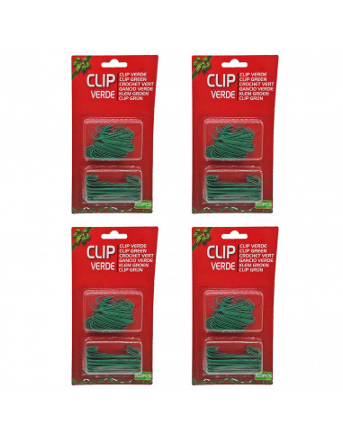 Tradineur - Pack de 600 ganchos para bolas de árbol de Navidad, hierro, 2 tamaños, decoración de fiestas navideñas, celebracione
