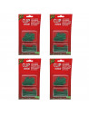 Tradineur - Pack de 600 ganchos para bolas de árbol de Navidad, hierro, 2 tamaños, decoración de fiestas navideñas, celebracione