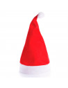 Tradineur - Pack de 12 gorros de Papá Noel para niños, poliéster, accesorio navideño, sombrero, Navidad, fiestas, carnaval (Tall