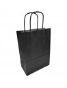 Tradineur - Pack de 50 bolsa Kraft "L" - Ideal para guardar tus regalos de navidad, fin de años o año nuevo - 32 x 40 cm - Color