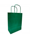 Tradineur - Pack de 50 bolsa Kraft "L" - Ideal para guardar tus regalos de navidad, fin de año o año nuevo - 32 x 40 cm - Color