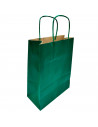 Tradineur - Pack de 50 bolsa Kraft "L" - Ideal para guardar tus regalos de navidad, fin de año o año nuevo - 32 x 40 cm - Color