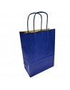 Tradineur - Pack de 50 bolsa Kraft "L" - Ideal para guardar tus regalos de navidad, fin de años o año nuevo - 32 x 40 cm - Color