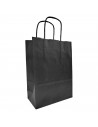 Tradineur - Pack de 50 bolsa Kraft "M" - Ideal para guardar tus regalos de navidad, fin de años o año nuevo - 27 x 37 cm - Color