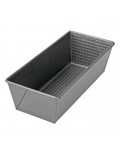 LifeStyle - Molde rectangular especial para plum cake, antiadherente, de 31 x 12 x 7,5 cm. Recipiente de acero válido para horno