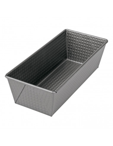 LifeStyle - Molde rectangular especial para plum cake, antiadherente, de 31 x 12 x 7,5 cm. Recipiente de acero válido para horno
