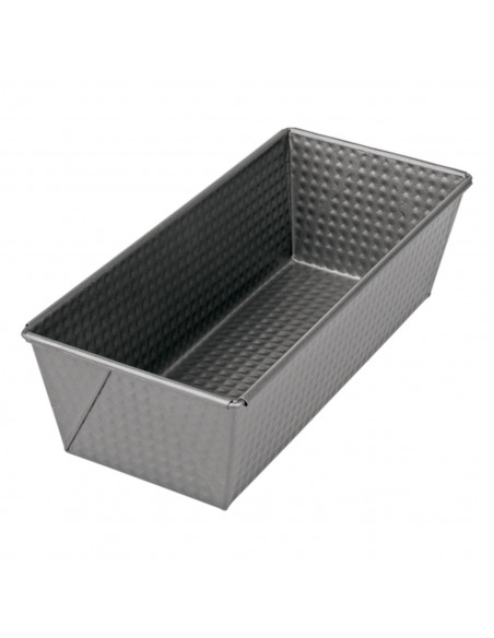 LifeStyle - Molde rectangular especial para plum cake, antiadherente, de 31 x 12 x 7,5 cm. Recipiente de acero válido para horno