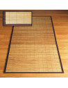Tradineur - Alfombra pasillera de bambú de 67x250 cm, ideal para hogar o trabajo. Moqueta de bambú para cocina, pasillo,dormitor