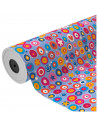Tradineur - Bobina de papel de regalo, hoja, lámina en rollo para envolver regalos, cumpleaños, Navidad, tiendas, comercios, 3 k