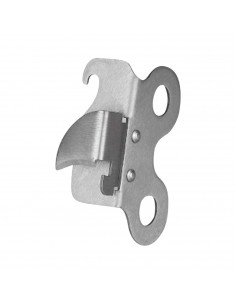 Tradineur - Abrelatas mariposa abridor de acero inoxidable 7 cm apto para lavavajillas