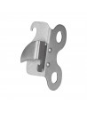 Tradineur - Abrelatas mariposa abridor de acero inoxidable 7 cm apto para lavavajillas