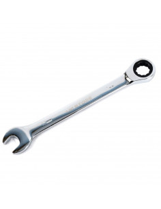 Llave de carraca + llave inglesa de 0,17 cm, para funciones de mecánica o bricolaje, con medidas de 22,5 x 1,5 x 0,2 cm. Herrami