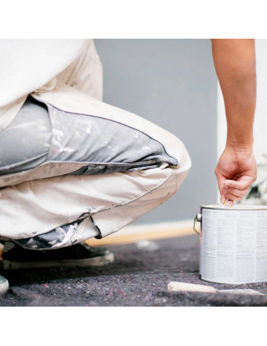 Tradineur - Fieltro protector de suelo, antideslizante, absorbente, impermeable, 180 g/m2, trabajos de pintura, bricolaje, manta