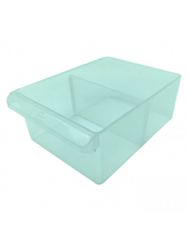 Tradineur - Multiclasificador Modular con compartimento Doble N.º 41 - Fabricado en Plástico - 18 Compartimentos - Almacenamient