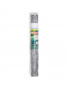 Tradineur - Valla, malla metálica galvanizada hexagonal gris, 0,5 x 3 m, cierre de alambre en rollo, mallado 40 x 40 mm, ideal p