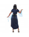 Tradineur - Disfraz de Cleopatra para adulto, poliéster, incluye cuello, vestido con mangas y cinturón, atuendo de carnaval, Hal