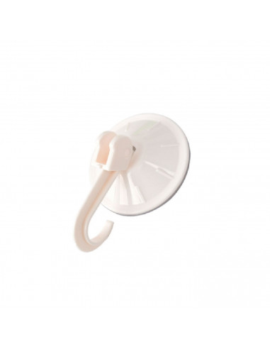 Pack de 3 colgadores de gancho con ventosa reutilizables sin agujeros para cocina baño