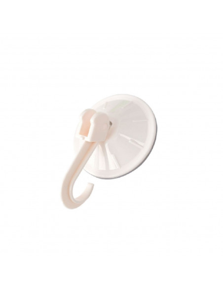 Pack de 3 colgadores de gancho con ventosa reutilizables sin agujeros para cocina baño