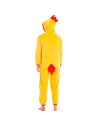 Tradineur - Disfraz de gallo para adulto, poliéster, incluye mono con capucha, atuendo divertido de carnaval, Halloween, cosplay