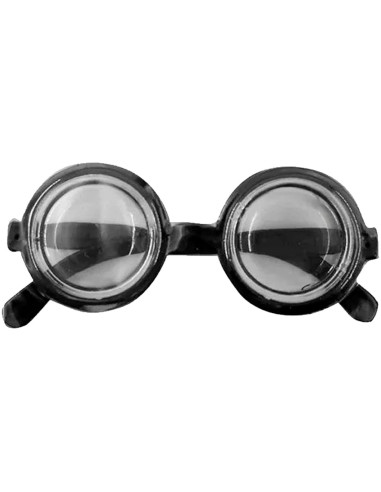 Tradineur - Pack de 4 gafas de empollón para jóvenes y adultos, complementos de disfraces para carnaval, halloween u otras celeb