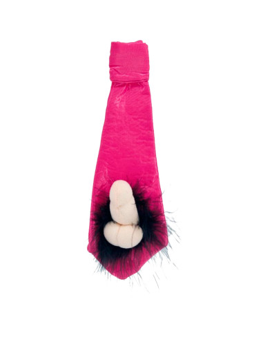 Tradineur - Pack de 5 corbatas de despedida de soltera - Incluye goma para colgar - Ideal para fiestas de despedida, carnaval y