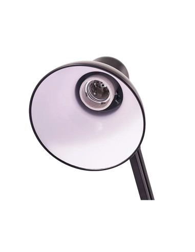 Tradineur - Lámpara de pie para mesas - Max: 40w - AC: 220V ~ 230V / 50Hz - Color Aleatorio (Blanco/Negro)