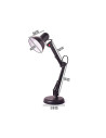 Tradineur - Lámpara de pie para mesas - Max: 40w - AC: 220V ~ 230V / 50Hz - Color Aleatorio (Blanco/Negro)