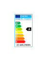 Tradineur - Tubo Fluorescente Círculo T9 - 22W - 230V/50Hz  1200 Lúmenes - Luz día - Eficiencia energética A - Facil Instalació