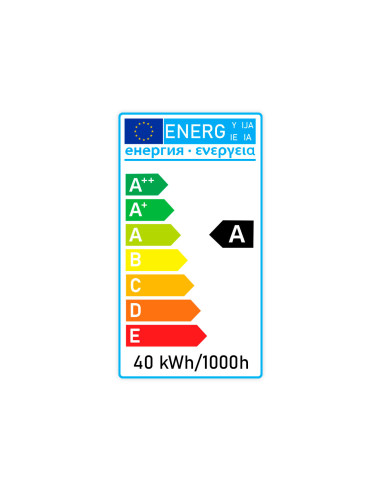 Tradineur - Tubo Fluorescente Círculo T9 - 40W - 230V/50Hz - Luz Fría - 17 Pulgadas - Ø 400 x 29 mm