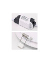 Tradineur - Foco Led Circular Para techo - 24W - 265V/50Hz - Luz Blanca 6400k - Ø 30 cm