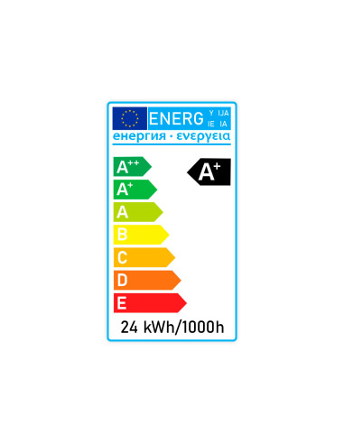 Tradineur - Foco Led Circular Para techo - 24W - 265V/50Hz - Luz Blanca 6400k - Ø 30 cm