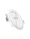 Tradineur - Foco Led Circular Para techo - 3W - 265V/50Hz - Luz Blanca 6400k - Ø 8,5 cm
