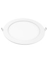 Tradineur - Foco Led Circular Para techo - 9W - 265V/50Hz - Luz Blanca 6400k - Ø 14,5 cm