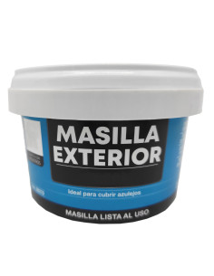 Tradineur - Masilla exterior, cubrir, tapar azulejos, enlucidos, perfumado, base acuosa, albañilería, fabricado en España (Extra