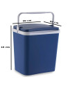 Tradineur - Nevera rígida portátil con asa, polipropileno, 8 horas de frío, porta alimentos y bebidas para playa, acampada, fabr